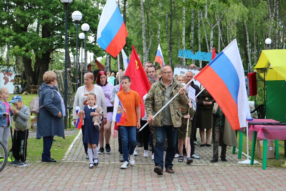 Делегация сельского поселения «Деревня Сугоново» приняла участие в Х районном фестивале-празднике «Мы вместе!».